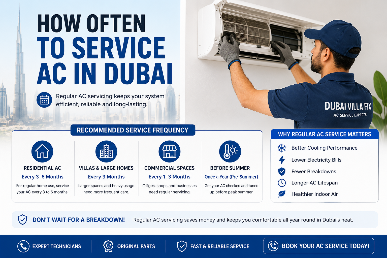 How Often to Service AC in Dubai: Expert Guide