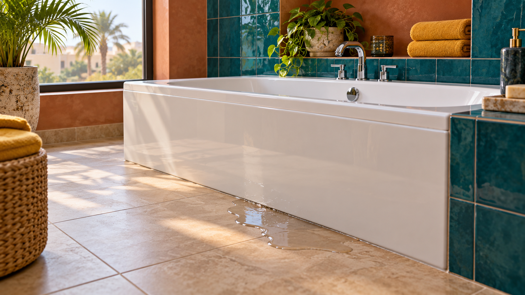 Bathtub Leaking in Dubai: Common Causes and When to Repair It