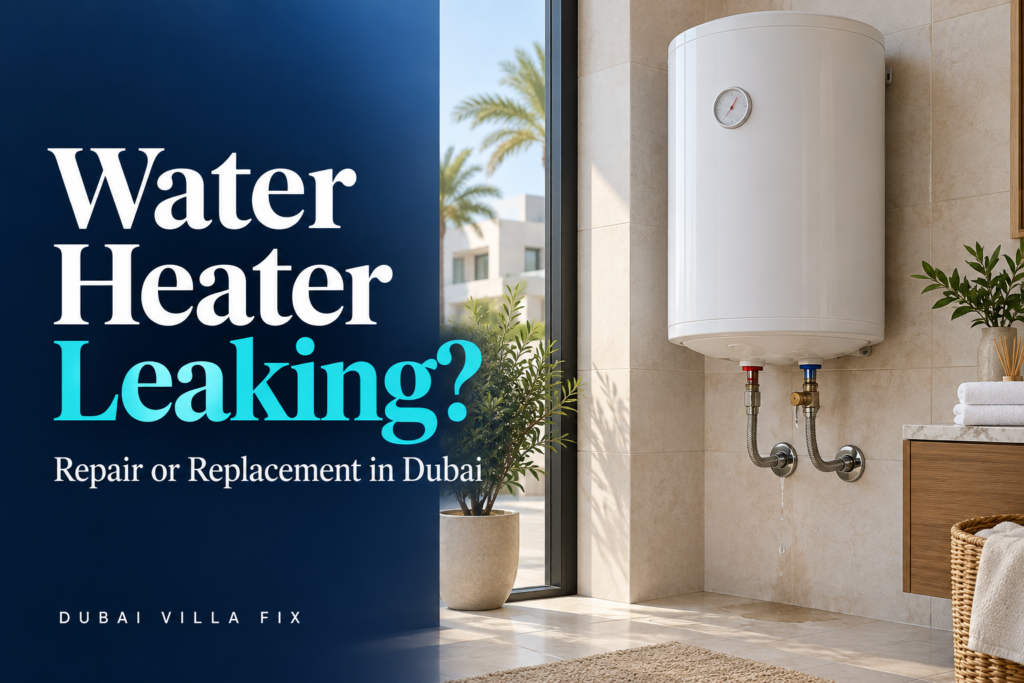 Water Heater Leaking in Dubai